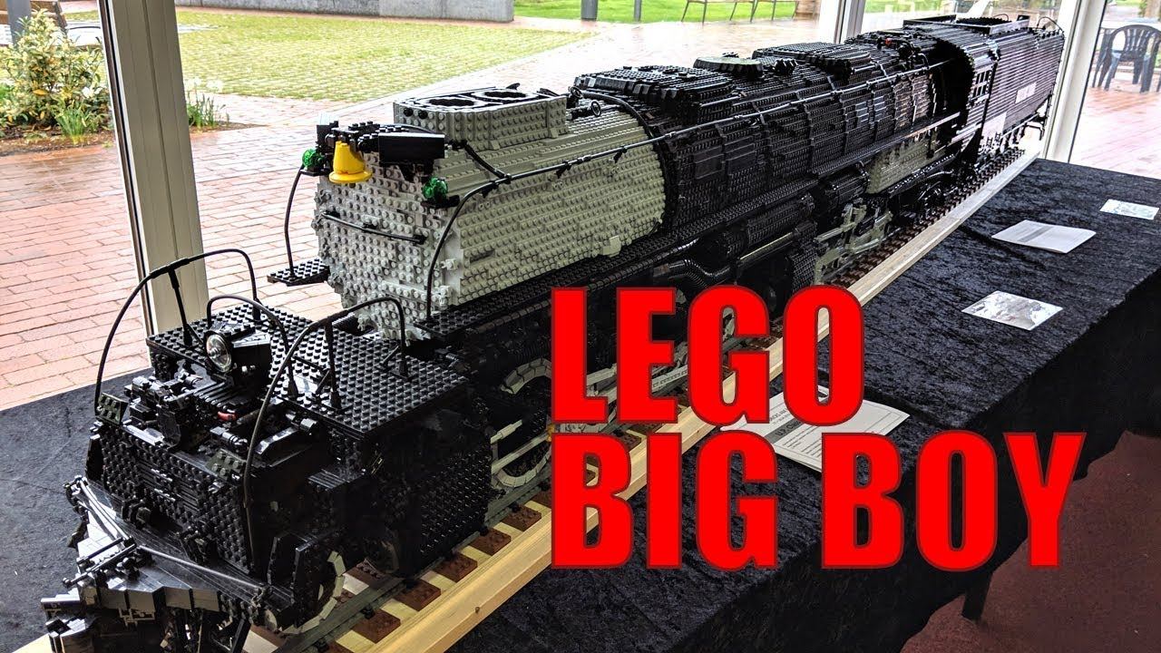 LEGO Big Boy mit Tender: Drei Meter lang! смотреть онлайн