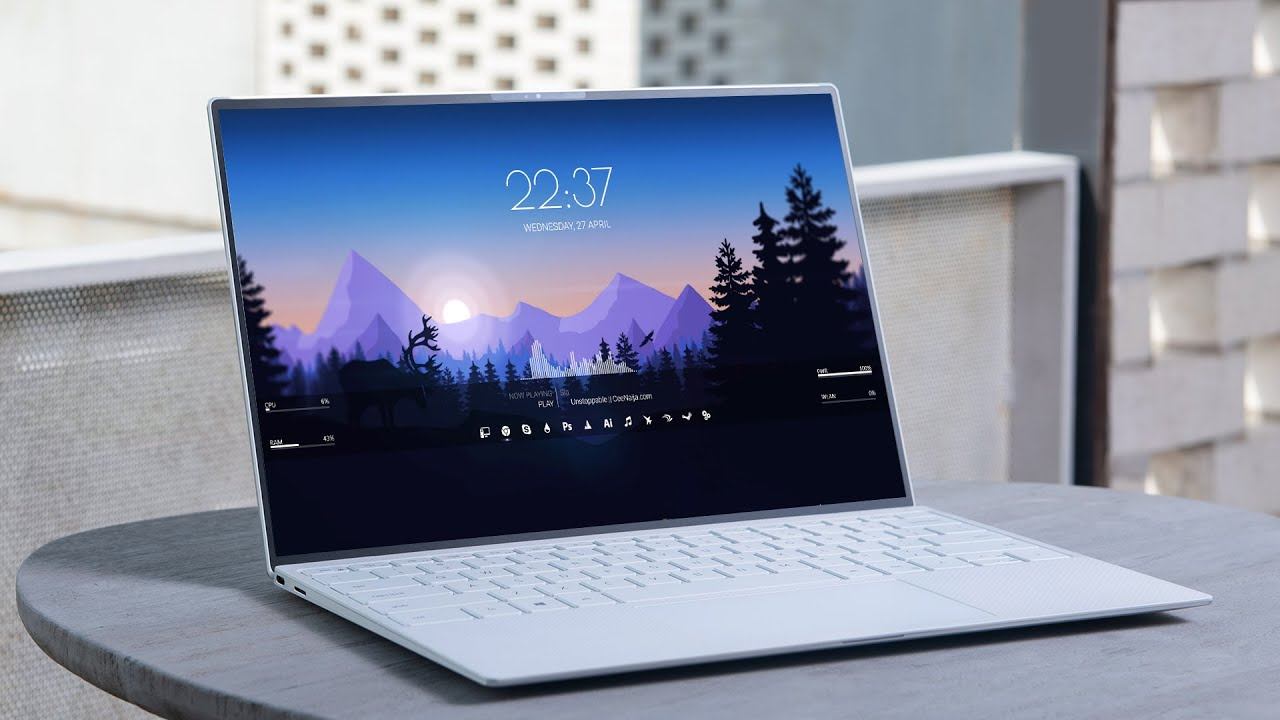 Elegant Functional Desktop | Best Windows Theme| Make Windows look Awesome 2022 смотреть онлайн
