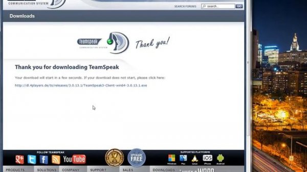 Настройка Teamspeak3