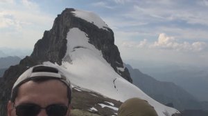 Пик Грандиозный. Траверс Второй и Третьей вершины.