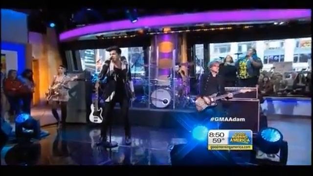 Adam Lambert: "Never Close Our Eyes" on Good Morning America смотреть онлайн