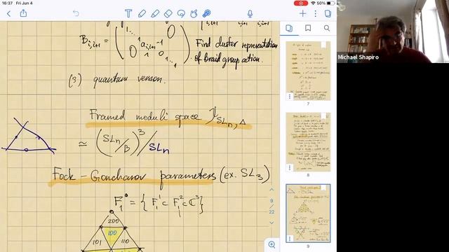 04.06.21 M. Shapiro (Michigan State University, HSE) Darboux coordinates for symplectic groupoid смотреть онлайн