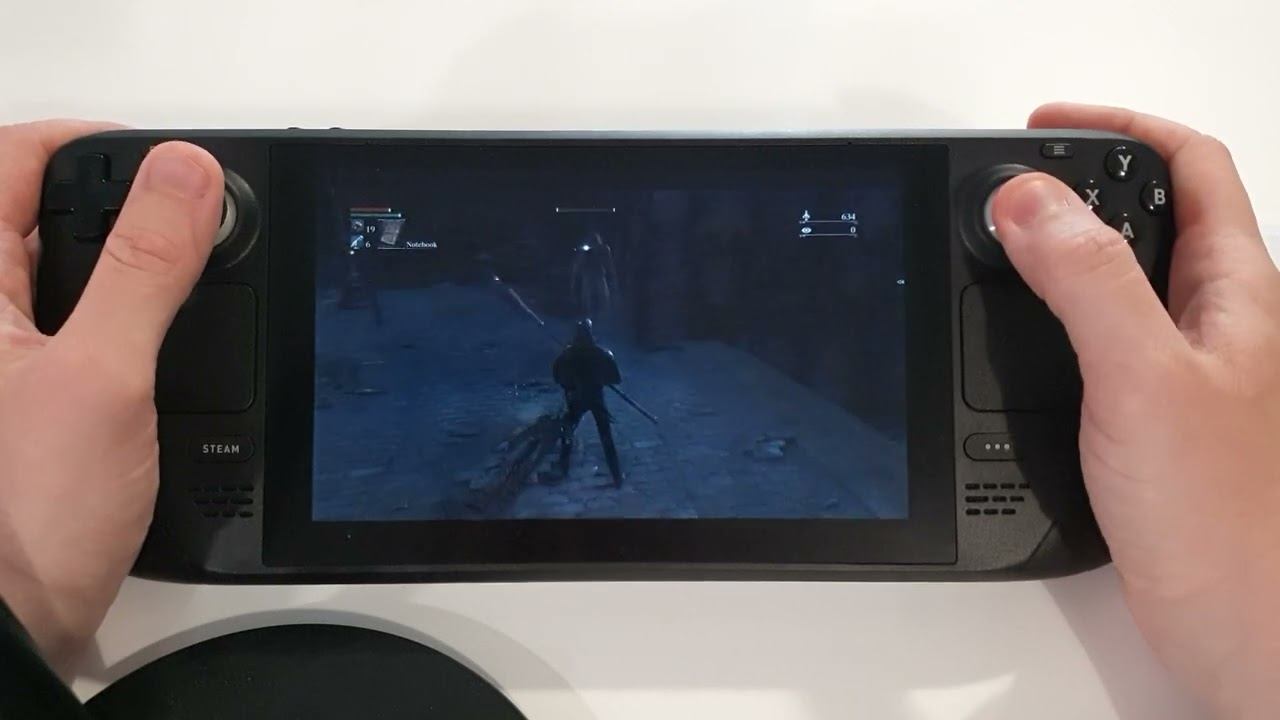 Bloodborne on Steam Deck via PlayStation Now - Five minutes of noob gameplay смотреть онлайн