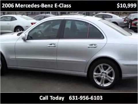 2006 Mercedes-Benz E-Class Used Cars West Babylon Long Islan смотреть онлайн
