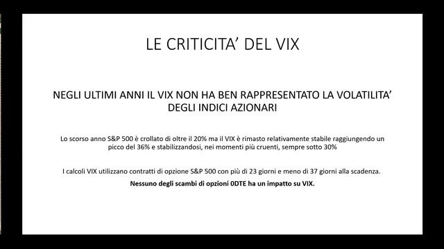 8° WEBINAR CON BANCA SELLA - VIX, VIX1D, CONTANGO E BACKWARDATION, VOLMAGEDDON E OPZIONI 0DTE смотреть онлайн
