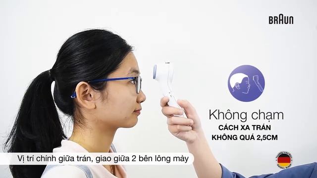[Hướng dẫn sử dụng] Cách đo nhiệt độ cơ thể bằng Nhiệt kế Braun BNT400WE смотреть онлайн