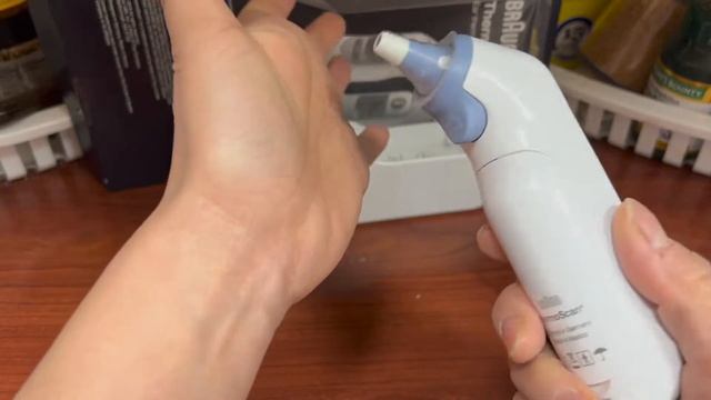 Braun thermoscan 5 Thermometer смотреть онлайн