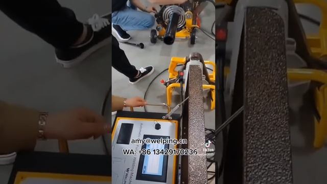 CNC Poly welding machine смотреть онлайн