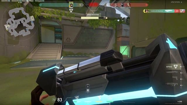 Valorant | Killjoy Clutch Ace on Fracture | Competitive 06.01.23 смотреть онлайн