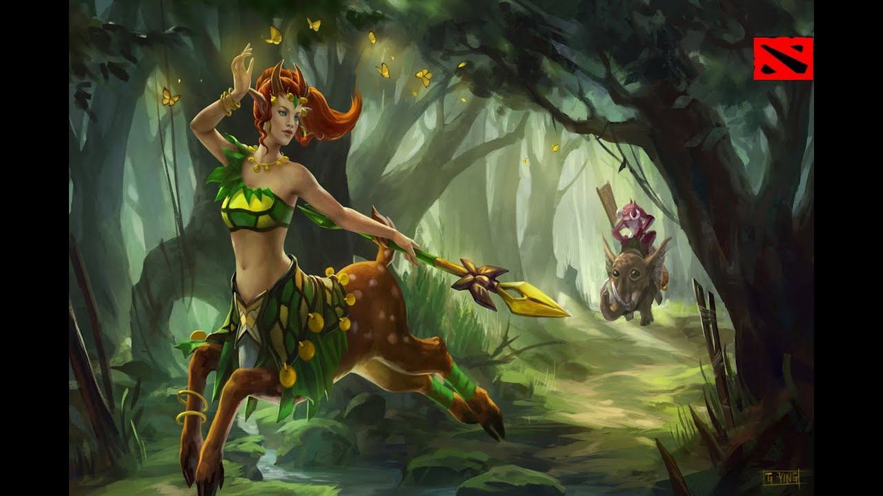 Dota 2 Enchantress Ranked Match Gameplay 1080p смотреть онлайн