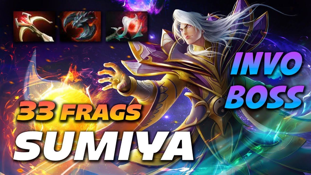 Sumiya Invoker BOSS - 33 FRAGS - Dota 2 Pro Gameplay [Watch & Learn] смотреть онлайн