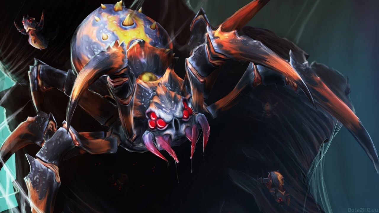 [DotA 2] Broodmother Offlane Radiant vs Grimstroke and Pugna Gameplay 7.29d смотреть онлайн