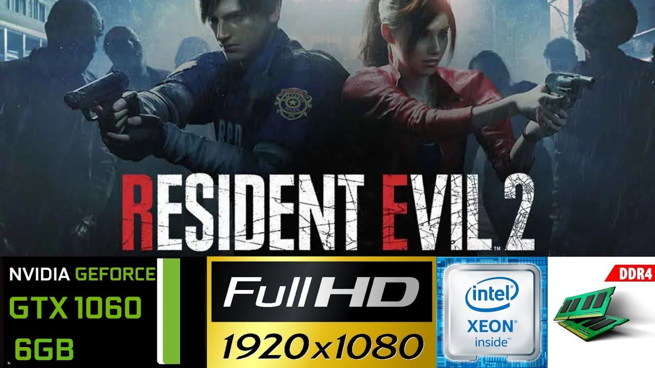 Resident Evil 2 Remake | GTX 1060 6GB | Intel Xeon E5 2630L v3 | 1080p High Quality смотреть онлайн