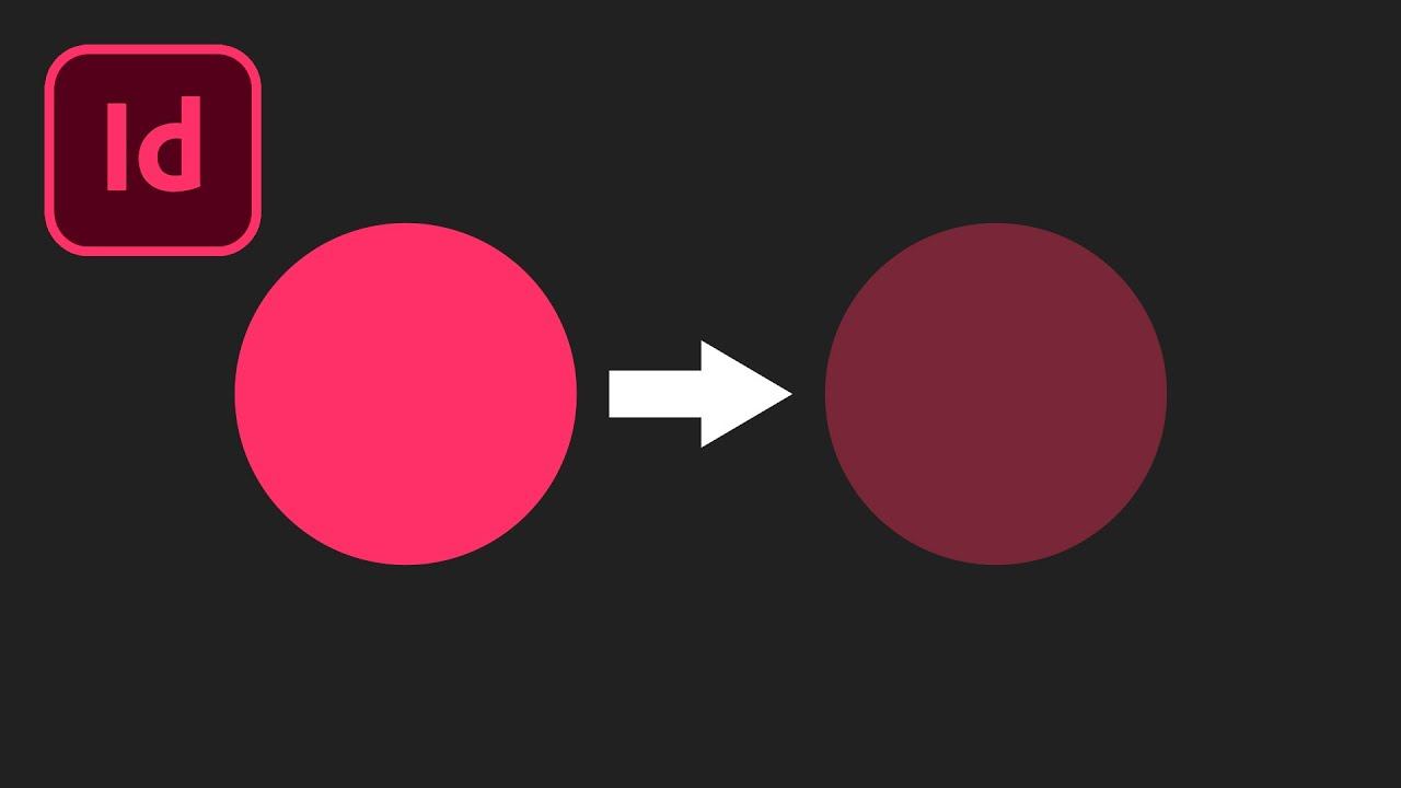 How to Change Opacity in Adobe InDesign смотреть онлайн