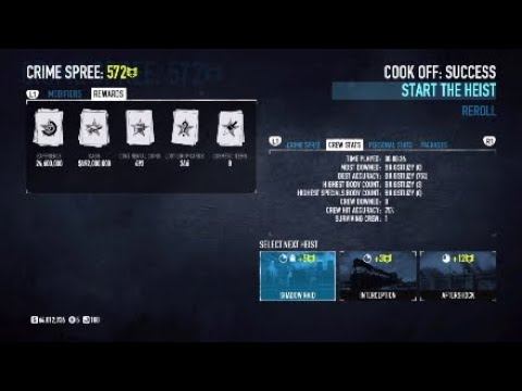Payday 2 Crime Spree Glitch Console смотреть онлайн