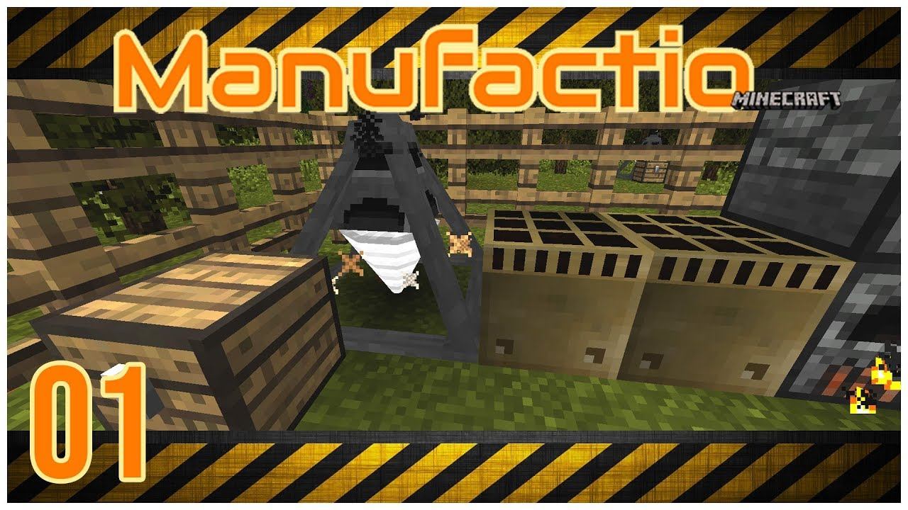 Manufactio | "A First Look" | Part 01 [Modded Minecraft 1.12.2] смотреть онлайн