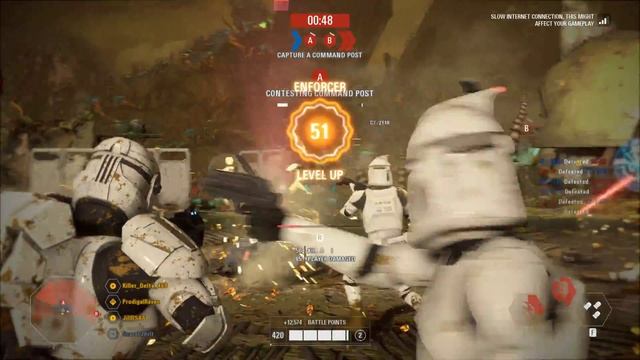 Star Wars Battlefront 2 Coop mode Felucia Gameplay - 122 Kill Streak смотреть онлайн