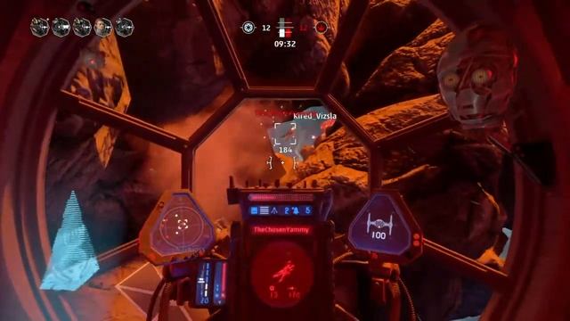 Star Wars: Squadrons, PS4, 5 vs 5 dogfight - TIE fighter смотреть онлайн