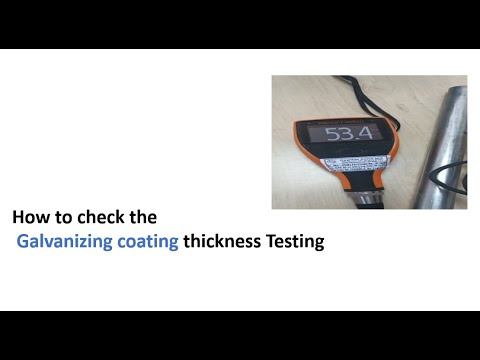 Galvanizing coating thickness testing смотреть онлайн