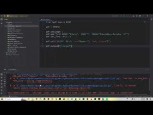 PDF файл Легко! Создание на Python! Библиотека «fpdf»