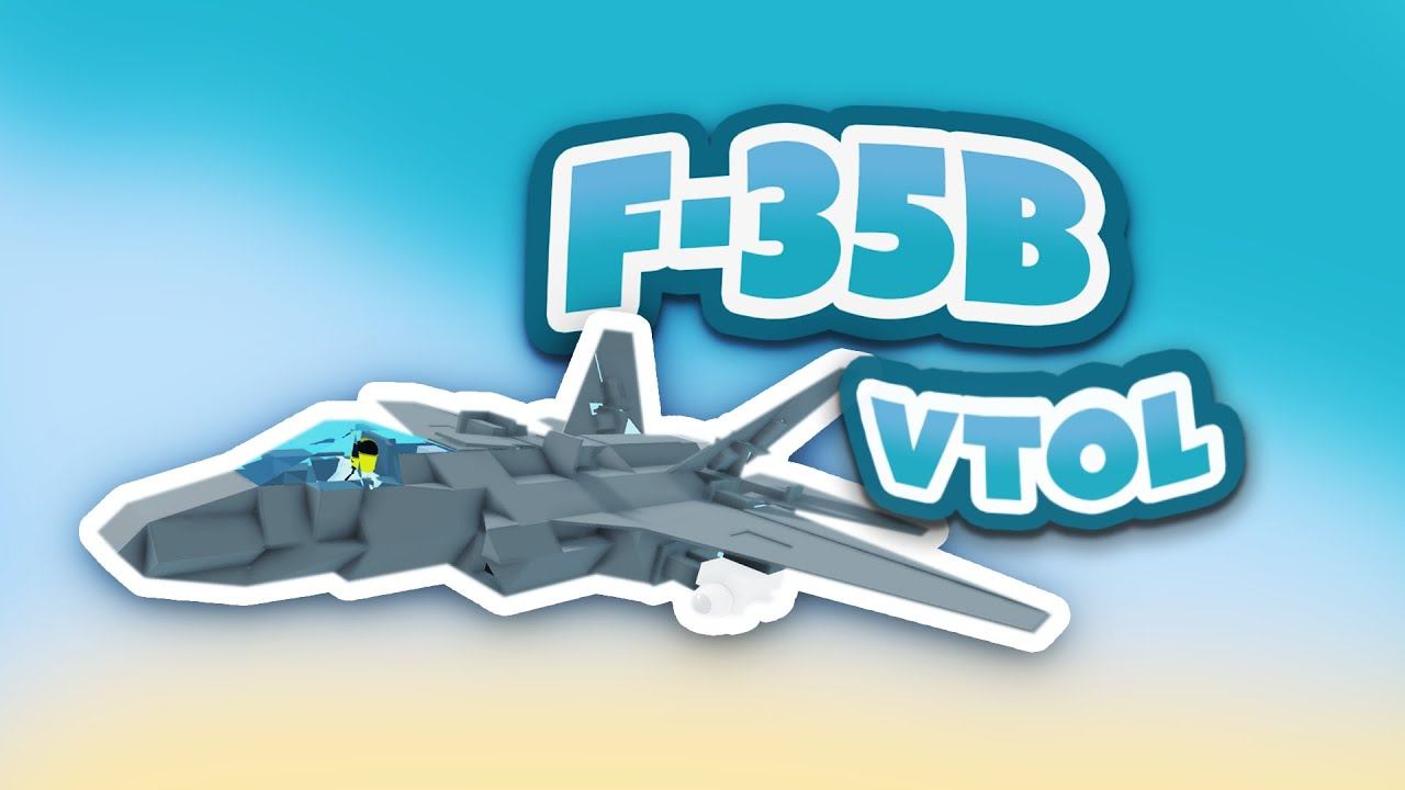 Plane Crazy | F35-B VTOL Tutorial смотреть онлайн