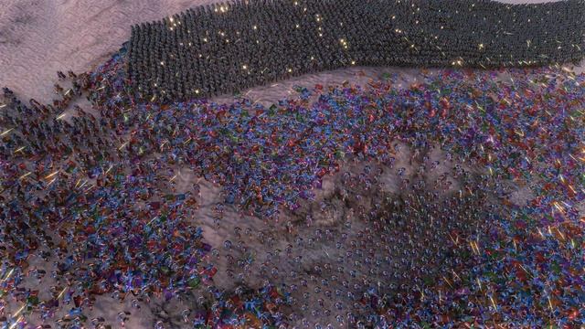 5.000 GERMAN SOLDIERS vs 60.000 ROMANS - Ultimate Epic Battle Simulator смотреть онлайн