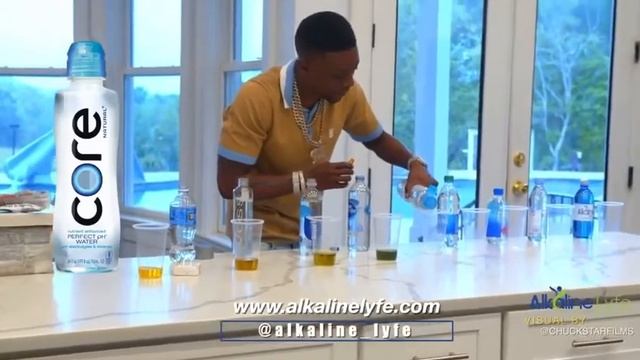 BOOSIE TESTS THE PH OF FAMOUS WATER BRANDS - AYVIAN смотреть онлайн