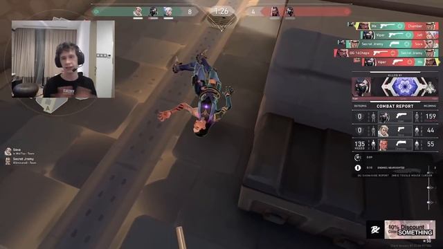 How PRX smth plays Reyna with 4ms Ping win every Duel смотреть онлайн