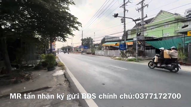 MS 377:Đất nhà QL 80 ngây trung tâm chợ vàm cống (5m7 x15)) giá 1 tỷ 300 triệu смотреть онлайн