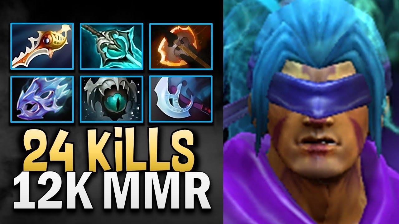 Anti-Mage Dota 2 7.35 with Rapier and 24 Kills - Dota Gameplay смотреть онлайн