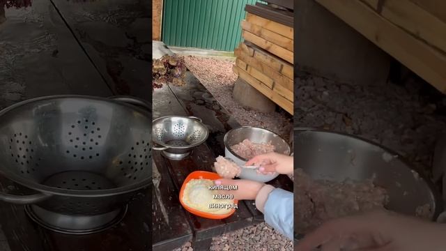 Шок 🤯 жарим котлеты в виноградном соке и масле #выходные смотреть онлайн