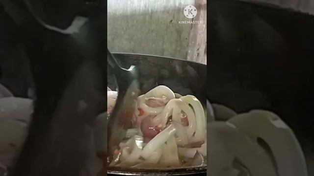 Cumi Sotong Tumis Sos Lada Hitam Bawang Bombay #youtube #cooking #masak #viral смотреть онлайн