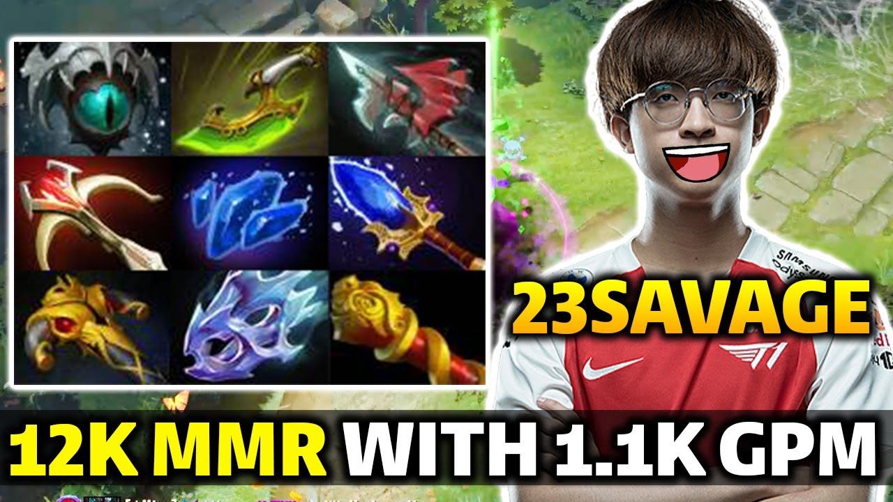 23SAVAGE 1100 GPM MEDUSA! - INSANE Power of 12K MMR DotA 2 смотреть онлайн