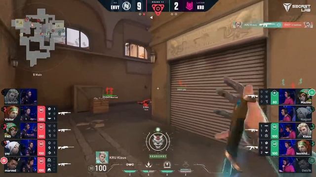 ENVY Victor Easy 3 ( KRU Esports vs Team Envy ) смотреть онлайн