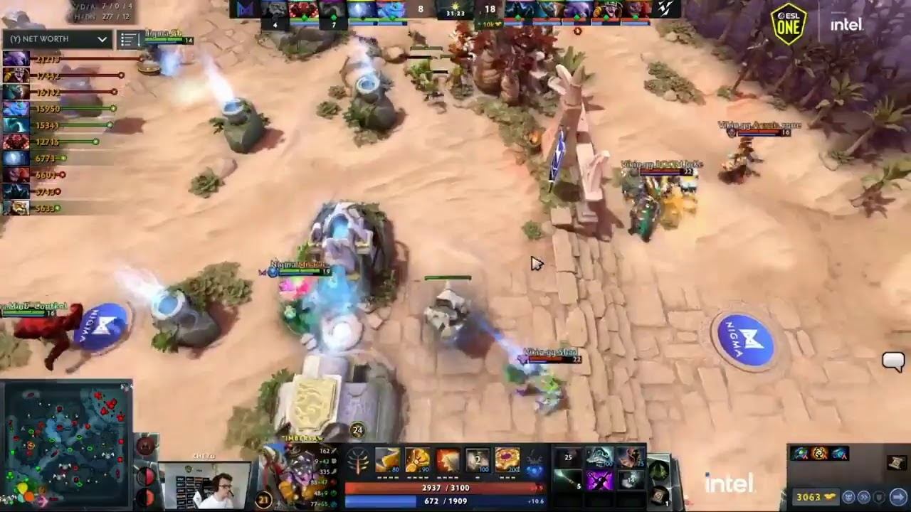 DOTA 2 LIVE: Vikin.gg vs. Team Nigma - ESL One Summer 2021 - Upper Bracket смотреть онлайн