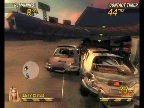 Flatout 2 Gameplay on 6200 LE смотреть онлайн