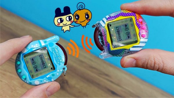 Как подружить два Тамагочи вместе! Новинка Tamagotchi connection!