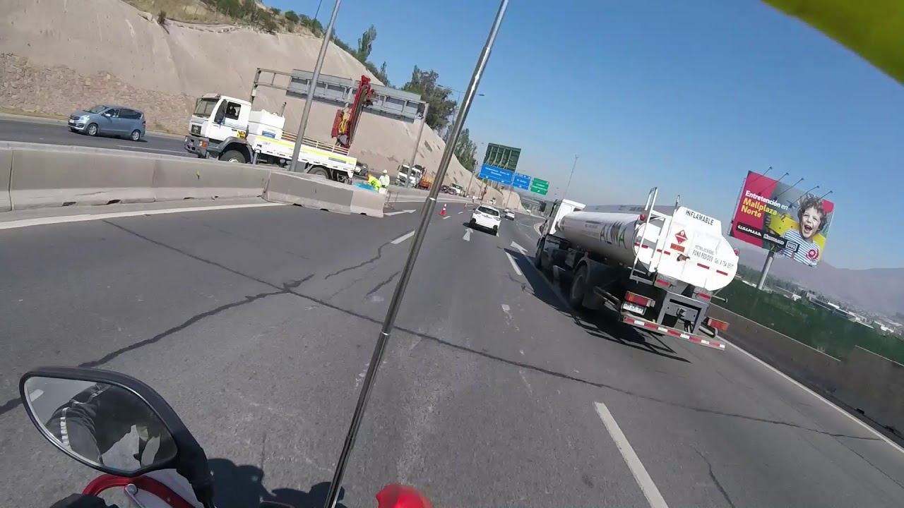 Honda CRF 250 L - Vespucio Norte - Piramide. Chile смотреть онлайн
