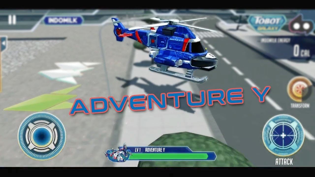 Tobot Adventure Y bisa jadi helicopter - Indomilk Tobot Galaxy смотреть онлайн