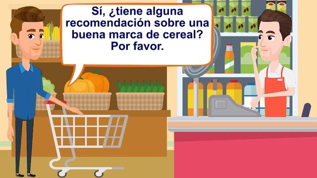 APRENDE ESPAÑOL: En El Supermercado | Conversaciones Para Aprender Español - LEARN SPANISH