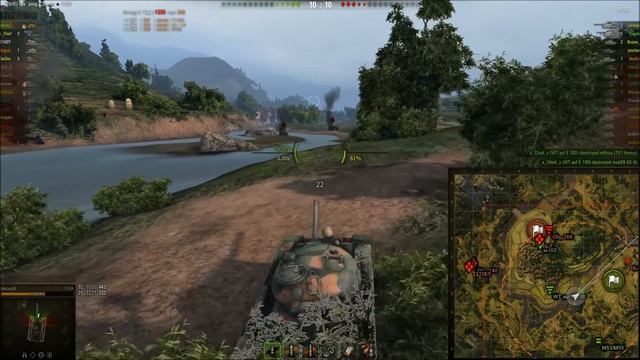 World of Tanks: T-62A Clutch Replay смотреть онлайн