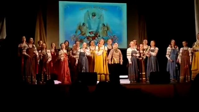 Сводный хор фольклорного отделения Артемовской ДШИ. Пасхальный концерт (2021) смотреть онлайн