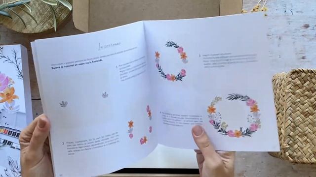 Présentation du Kit Fleurs du Maquis Bleu Carmin x Sennelier смотреть онлайн