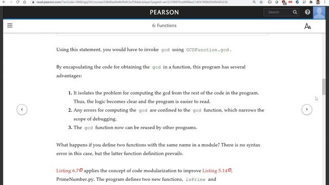 Daniel Liang Python Section 6.7 смотреть онлайн