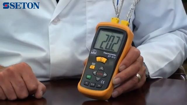 Dual Input K-Type Thermometer | Seton смотреть онлайн