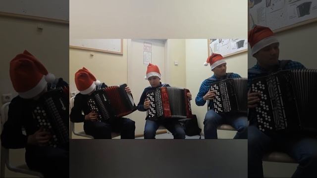 Моцарт. Менуэт. Трио баянов - Артемий Логинов Никита Усцов Сергей Разгуляев.