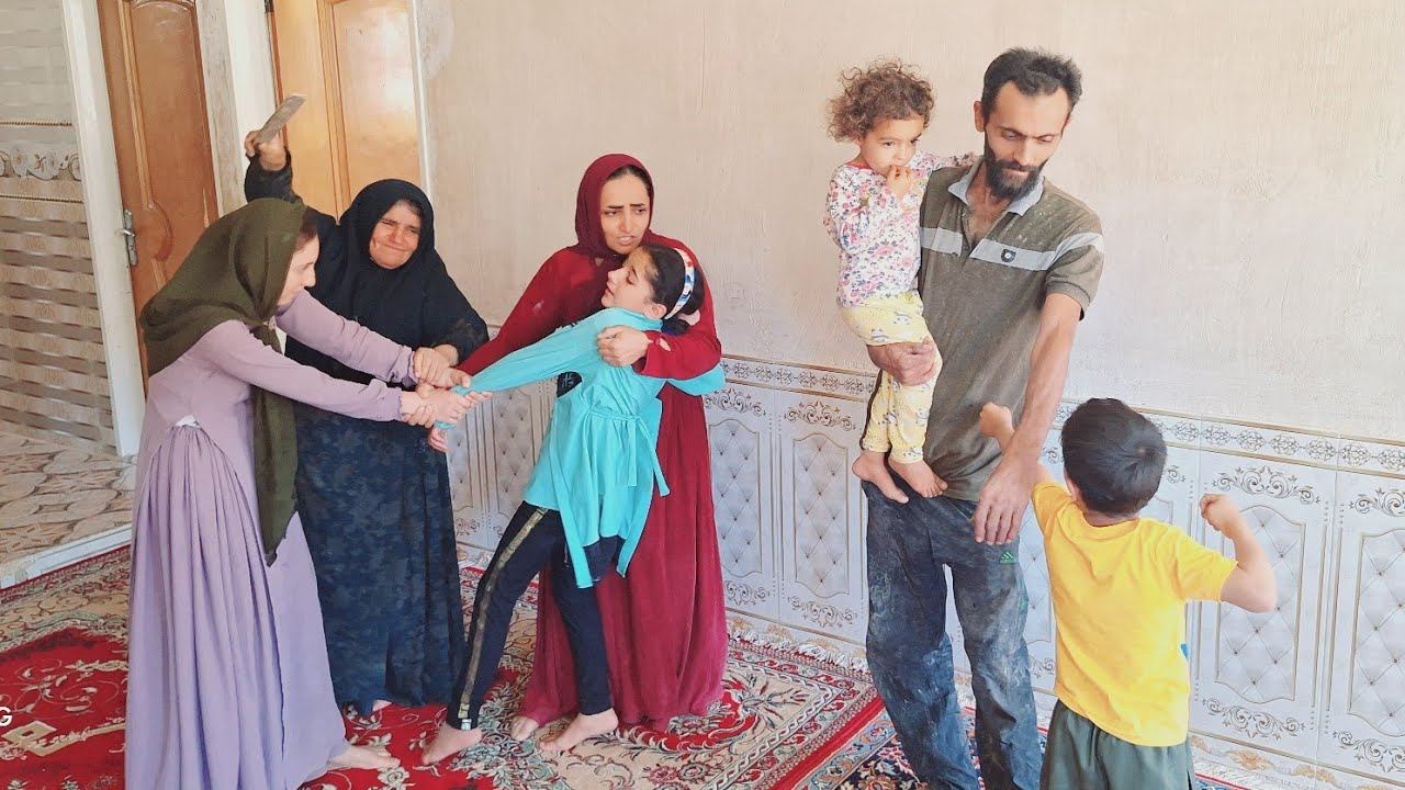 The appearance of Afsana with his colleagues to get back his daughters and upset Abu Dhar and Narge смотреть онлайн