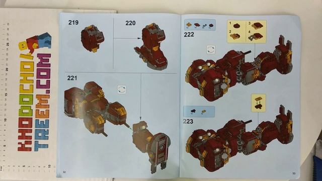 Hướng dẫn lắp ráp Lepin 07101 Lego Super Heroes 76105 Hulkbuster Ultron Edition giá cực chất смотреть онлайн