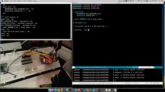 Mecrisp Forth On STM32 Microcontroller (blue Pill)