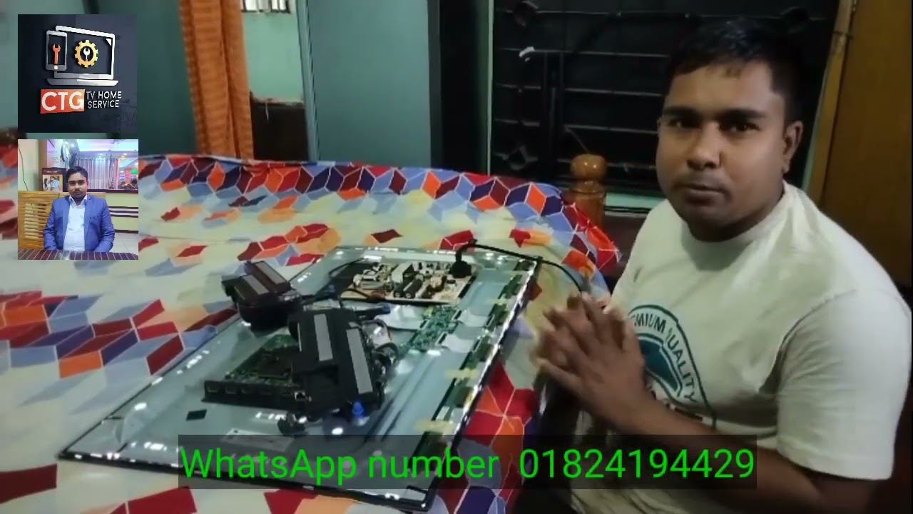 Samsung TV UA-32M5500AR. Panel Repair সম্পূর্ণ বাংলা ভয়েস смотреть онлайн
